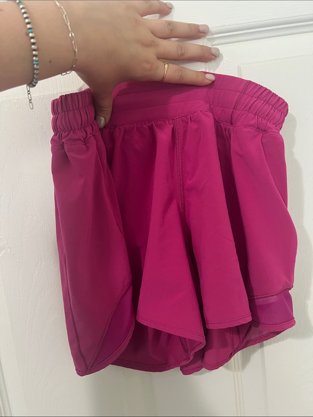 Fuchsia Athletic Shorts